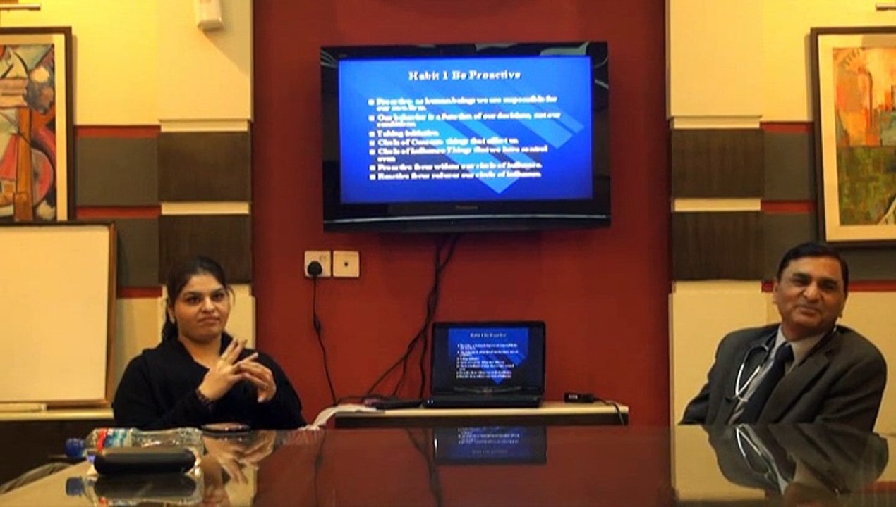 Diabetes Session On 7 Habits Of Highly Effective Model Diabetics By Miss Saba And Dr Javed Part 5