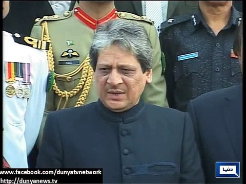 Governor Sindh Qaim ALi Shah visits Quaid's mausoleum - 25th December 2014