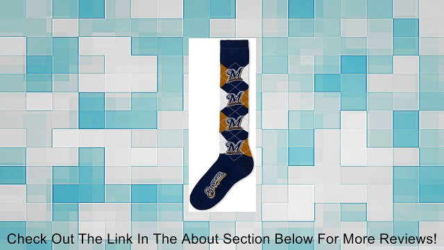 Milwaukee Brewers Women's Knee High Argyle Socks Review