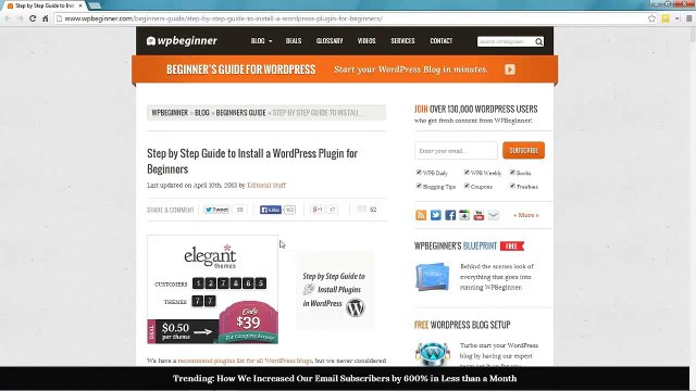 How to Install a WordPress Plugin for Beginners (Step by Step Guide)