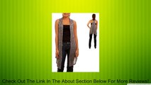 G2 Fashion Square Fashionable Item Racerback Extra Long Slub Vest For Women(OW-VST,BRN-M) Review