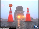 Fog in al Punjab- Motorway closed