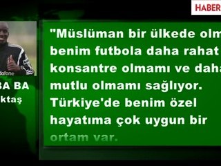 Demba Ba: Türkiye'de Gökhan Töre'yi Beğeniyorum