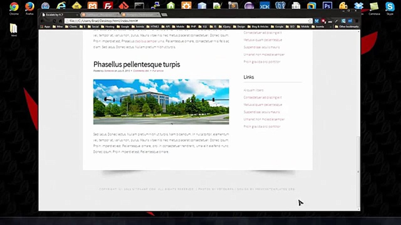 [Tutorial] Convert a HTML Template into a WordPress Theme