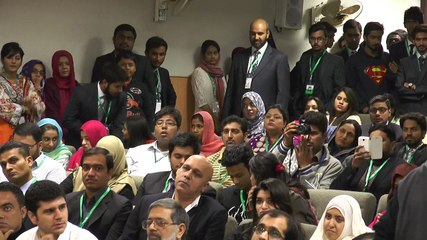 Dr. Zakiuddin Ahmed sharing new upcoming projects for entrepreneurs in Karachi