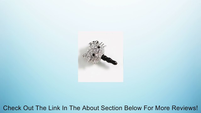 Crystal Hello Kitty Earphone Jack / Dust Plug for Apple Iphone 4, 4s Review