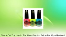 Mia Secret Glow In The Dark Neon Nail Lacquer Nail Polish 3pcs Set Neon Blue,Neon Hot Pink, Neon Yellow Review
