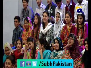 Subh e pakistan Ep# 27 morning show with Dr Aamir Liaquat 25-12-2014 Part 6 on Geo