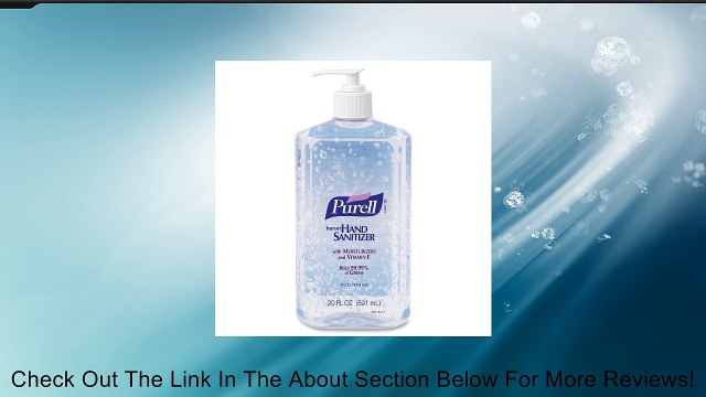 Gojo 302312EA Hand Sanitizer, 20-oz. Pump Bottle Review