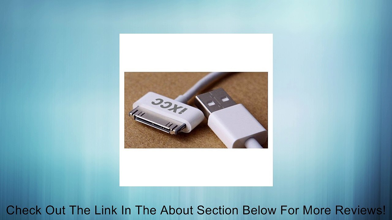 iXCC � 10ft (TEN FEET !) White EXTRA LONG Extended Length USB SYNC Cable Charger Cord [30 Pin Connector] Review