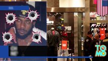 Christmas Eve shooting - man shot dead after making Foot Locker purchase.