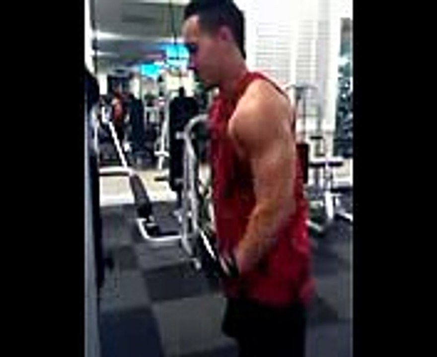 Working Triceps Drop set