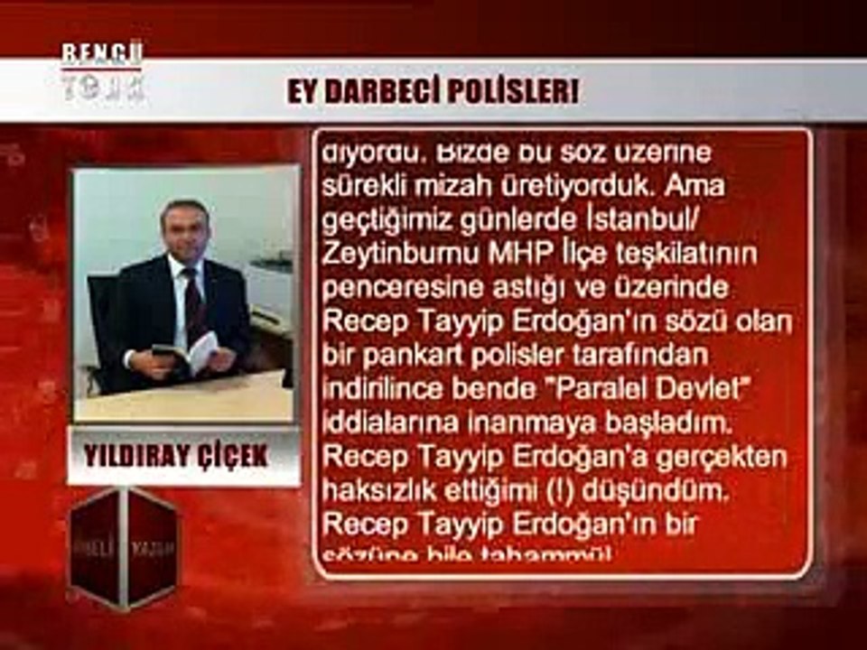 KÖŞELİ YAZILAR - YILDIRAY ÇİÇEK 25.12.2014