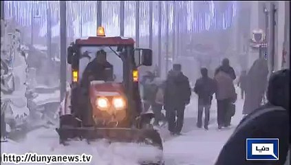 Dunya News - Russia enjoys snowy Christmas