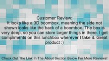 Aquarius Boombox Tin Lunch Box Review