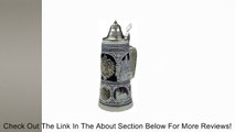 Beer Stein by King - Old Heritage CoA and Landmarks Relief Stone Grey German Beer Stein .75l Limited Review