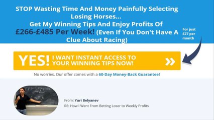 7 Day Winner Horse Racing By Yuri Belyanev