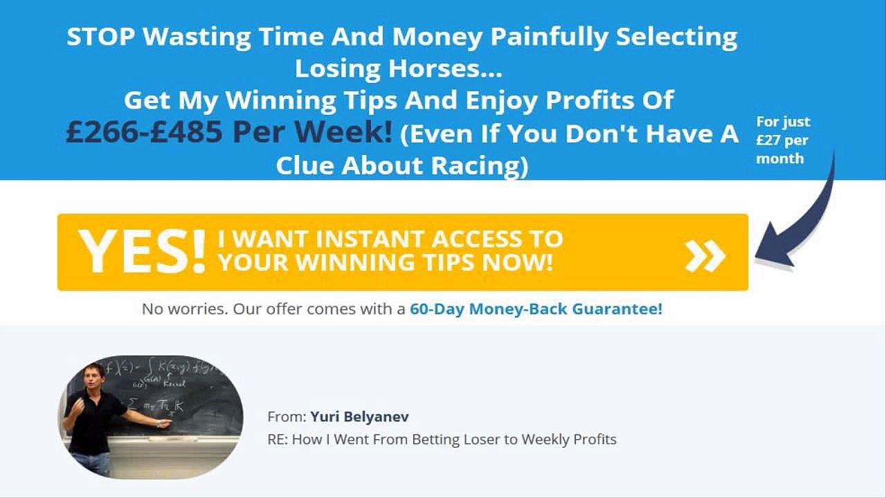 7 Day Winner Horse Racing By Yuri Belyanev