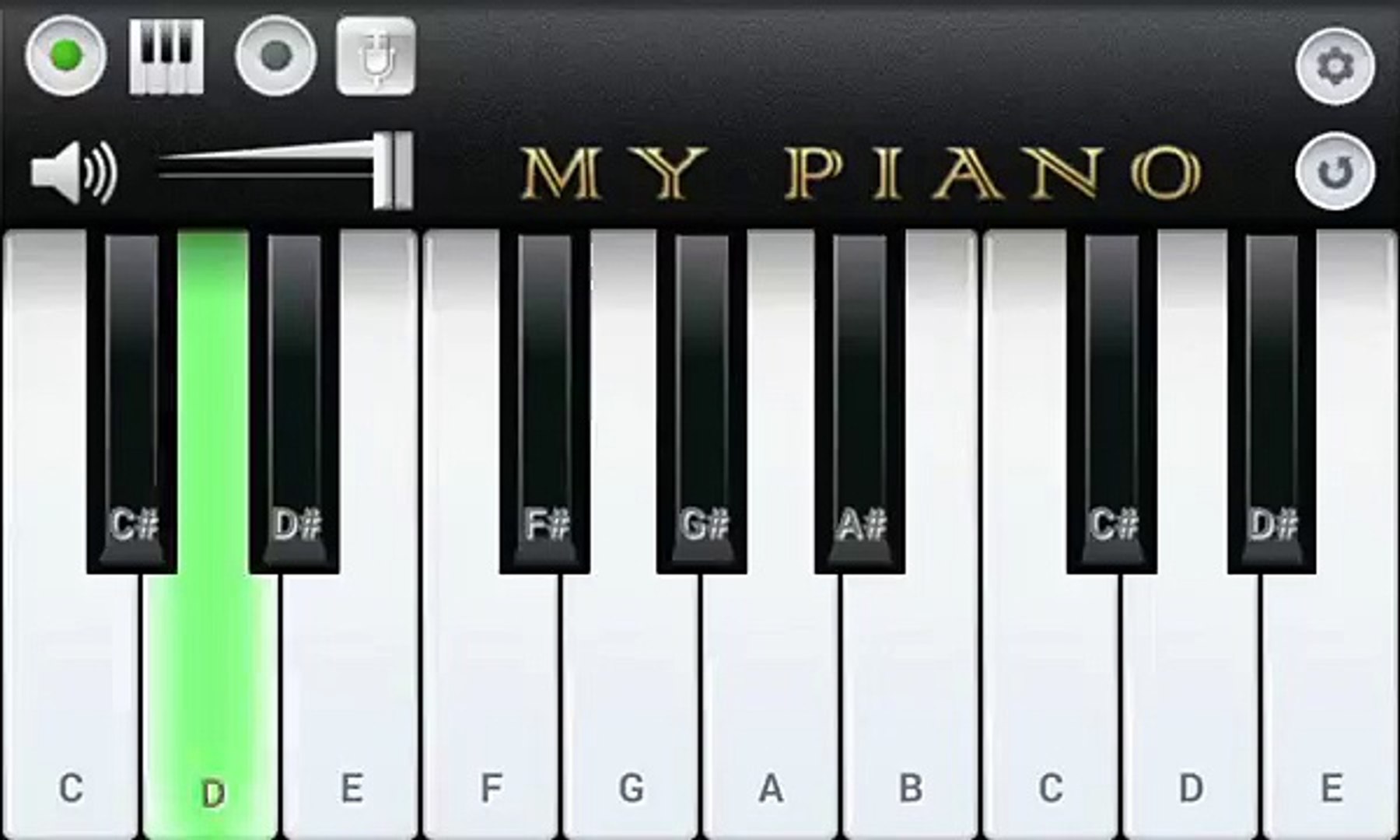 Teri Meri Song Tune From Piano App Video Dailymotion