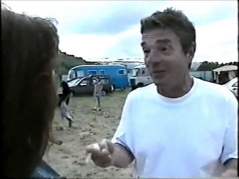 Michel Corringe - La route - Concert à St Romain le Puy - 28 Juin 1998