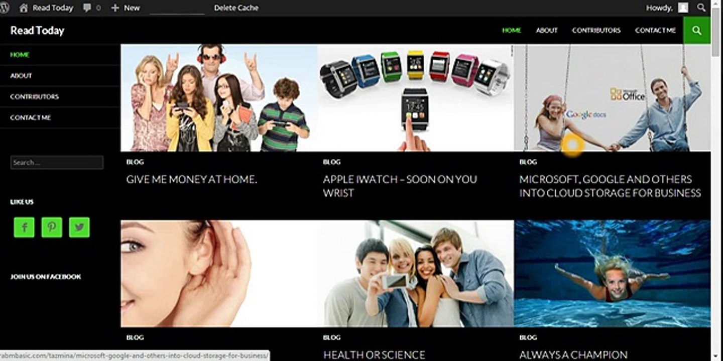 How to create a blog website - WORDPRESS - BEGINNERS TUTORIAL 2014