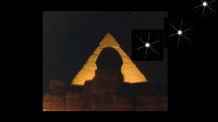 L’histoire de l’humanité, avec Orion, Sirius, les Pyramides