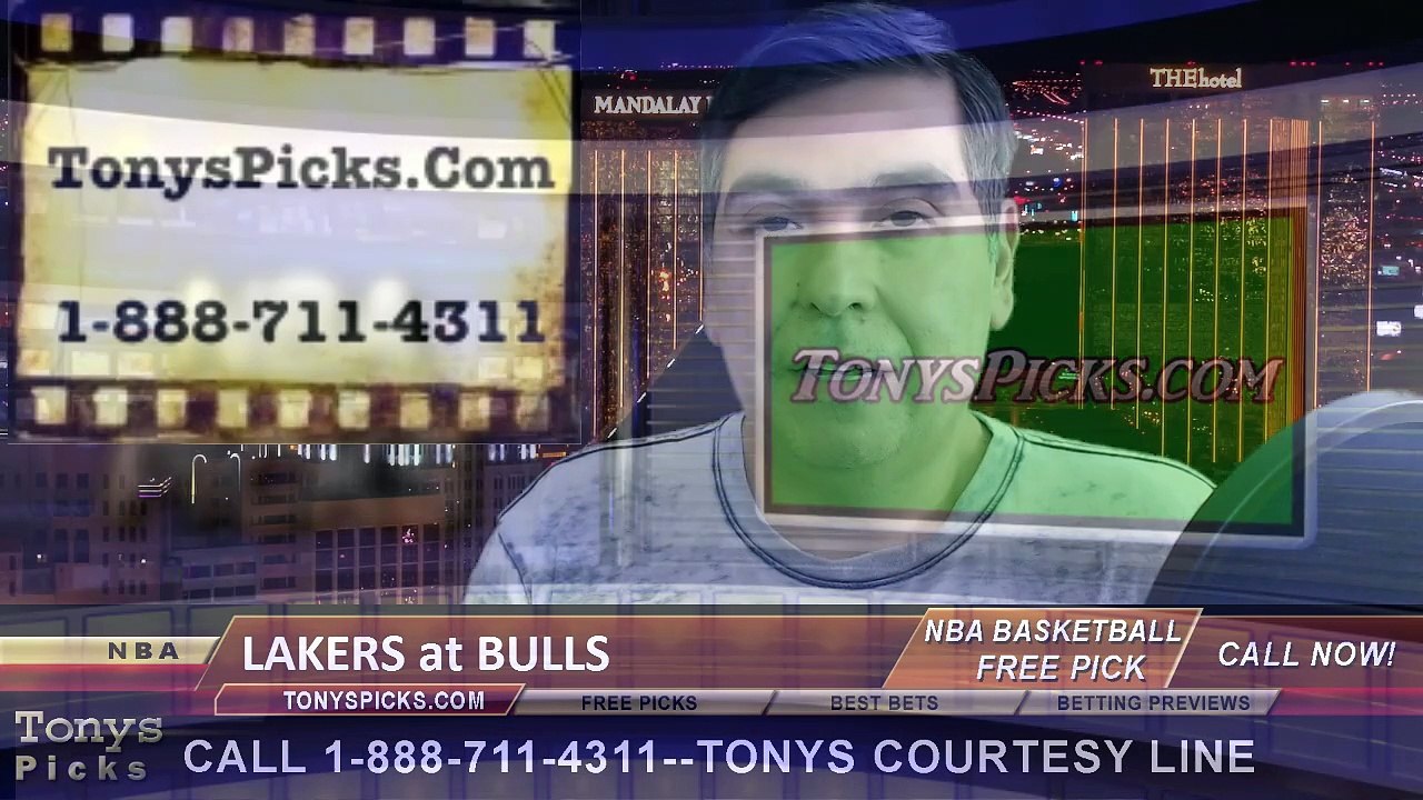 Chicago Bulls vs. LA Lakers Free Pick Prediction NBA Pro Basketball Odds Preview 12-25-2014
