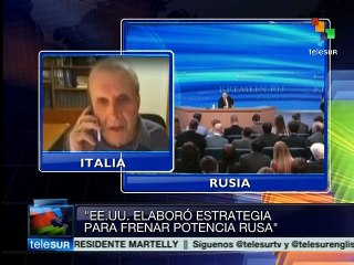 Afirma experto que repunte ruso provocó que potencias quieran frenarla