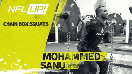 NFL UP!: Chain Box Squats