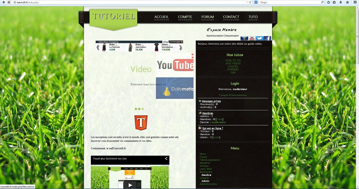 TUTO widgets twitter