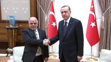 Cumhurbaşkanı Erdoğan, Irak Başbakanı İbadi'yi Kabul Etti