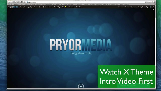 Using Revolution Slider with the X WordPress Theme