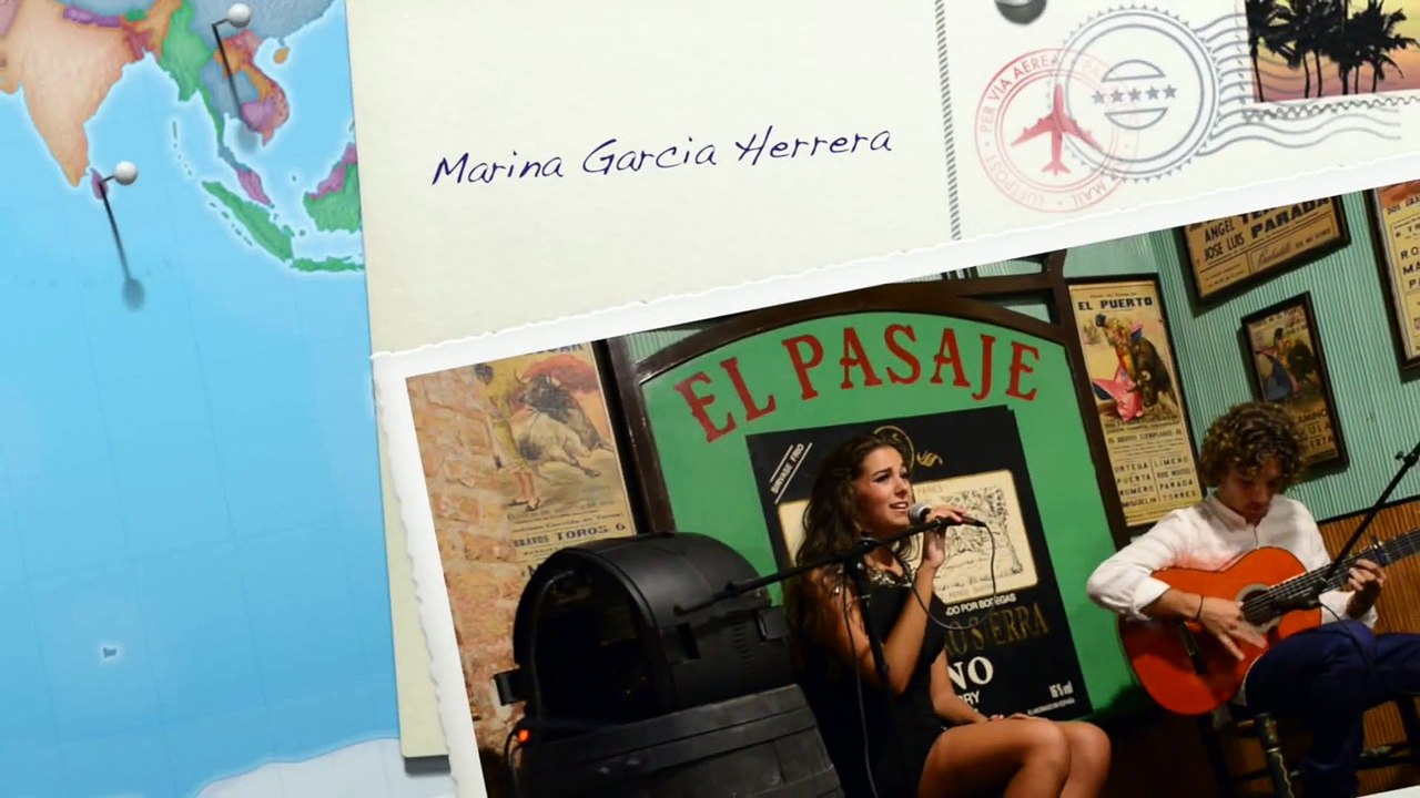 Marina García Herrera ( video 2º) Tabanco el Pasajeフラメンコ (1080p)
