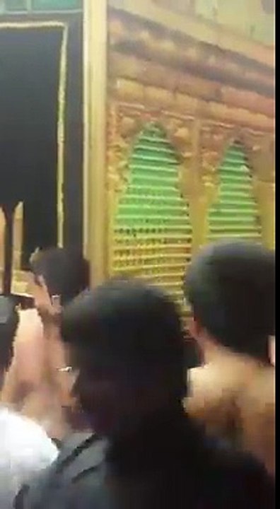 Farhan Ali Waris Reciting noha-QASIM (as) Di Mehndi in Houston America 2014