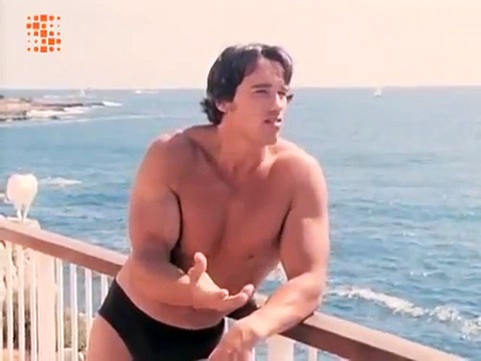 Rare Arnold Schwarzenegger clip from the late 70's  on Bodybuilding, acting and the Conan movie
