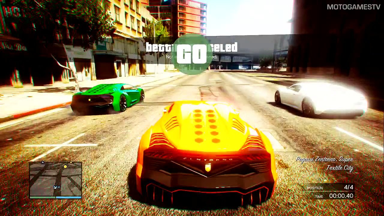 GTA V Online - Obstacle What? Multiplayer Race