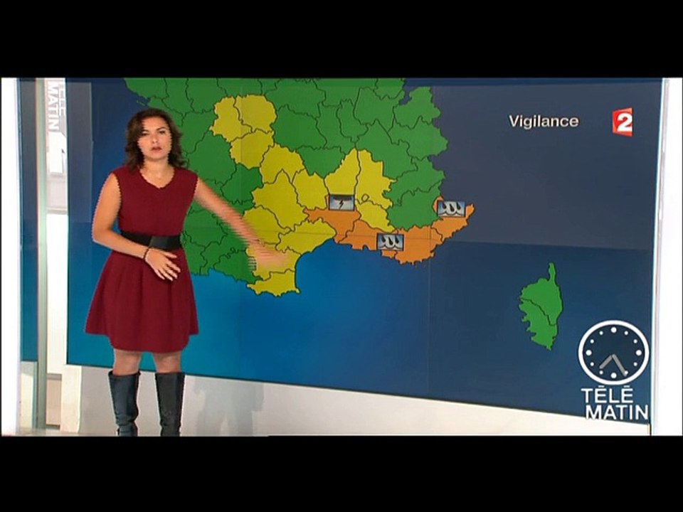 2014 11 25 - ANAIS BAYDEMIR - FRANCE 2 - LA METEO
