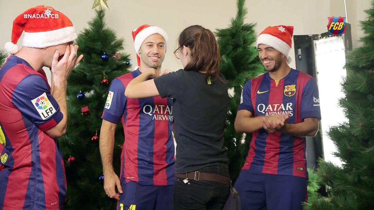 #NadalFCB: Behind the scenes: The first team players, Part 2
