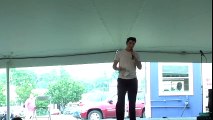 Cody Slaughter joking with the tent crowd Elvis Week 2009 video