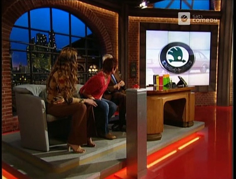 Die Harald Schmidt Show - 1307 - 2003-09-26 - Michaela Schaffrath, Beste Autofahrerin des Jahres