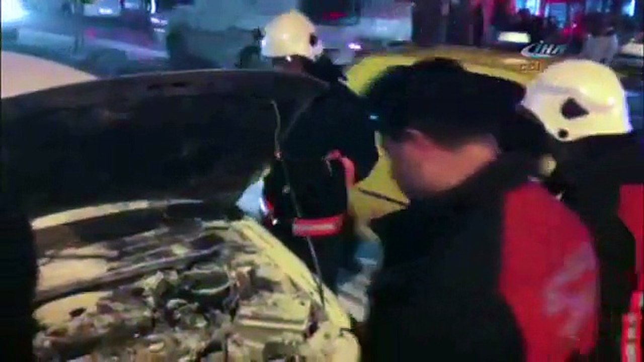 Sürücü canını zor kurtardı