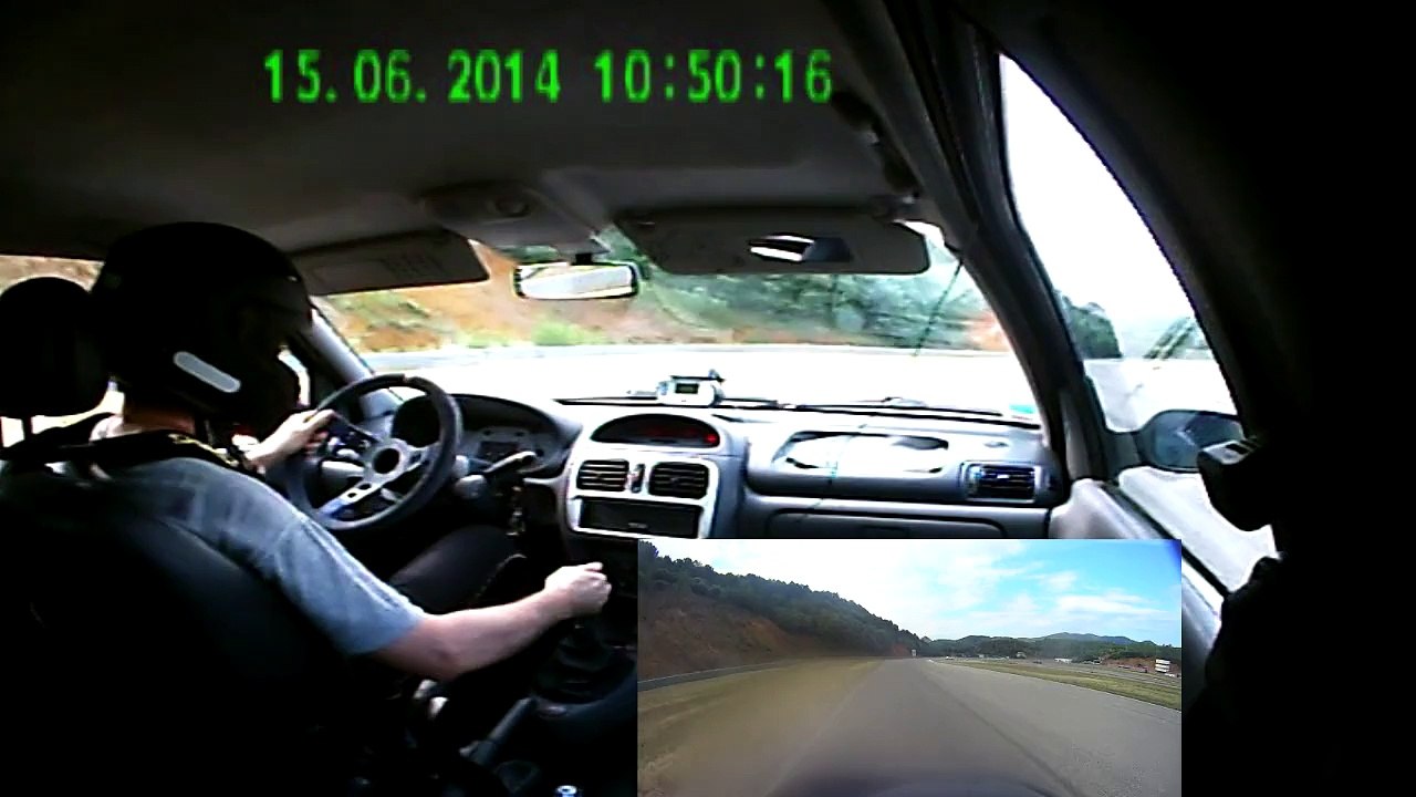 CIRCUIT Alès Pôle Mécanique - MONTAGE DES SESSIONS 2014 - Renault Sport CLIO 2 RS1