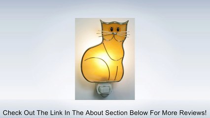 Stained Glass Kitten Cat Night Light Review