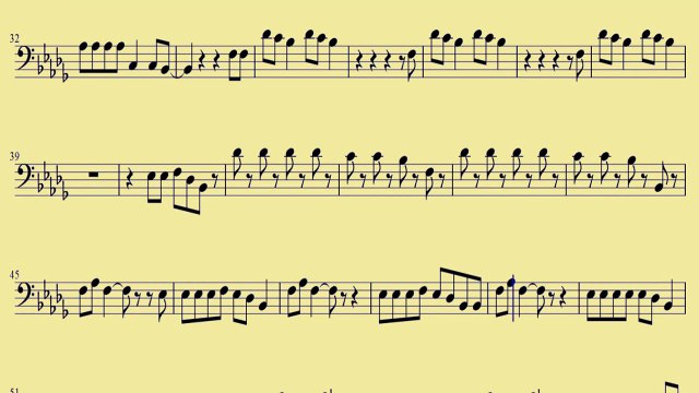 [ Trombone ] Dark Horse - Katy Perry - downloadsheetmusic.com.br