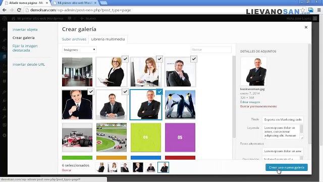 Tutorial de Wordpress desde cero 2014 Video 18 Organización de las páginas