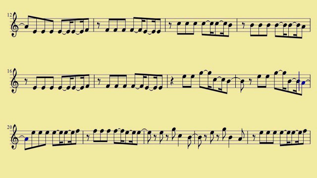 [ Bari Sax ] Demons - Imagine Dragons - downloadsheetmusic.com.br