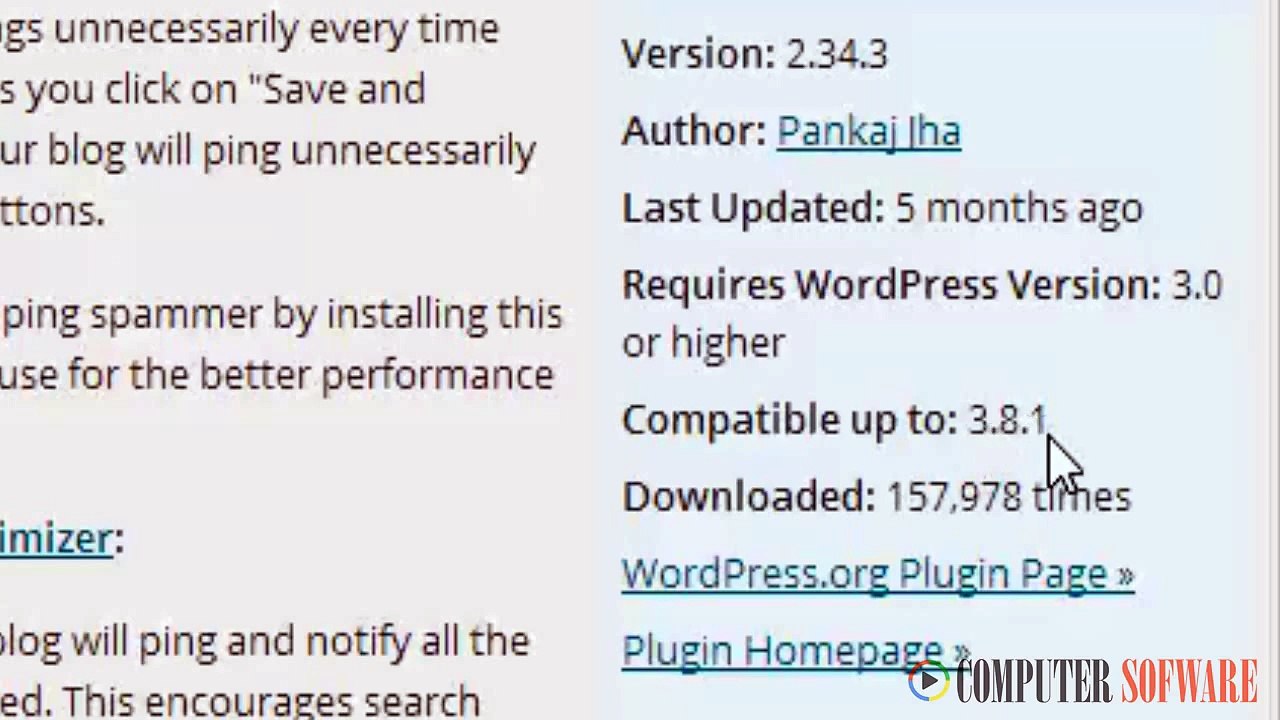 WordPress Blog Tutorial  About SEO - Ultimate Wordpress Ping List 2014