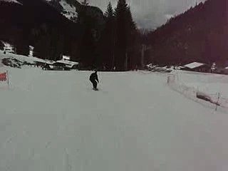 châtel  chute zink sur son 360 au sol