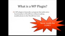 Wordpress Plugin Development Tutorial 1 - Introduction and Requirements