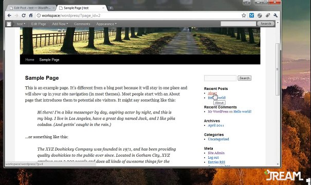 Wordpress Tutorial - Getting Started
